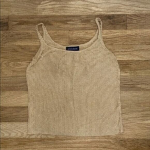 Gold Ann Taylor NYE Tank - Picture 1 of 2